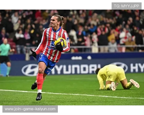 马德里竞技场面胶着，格列兹曼改变走势